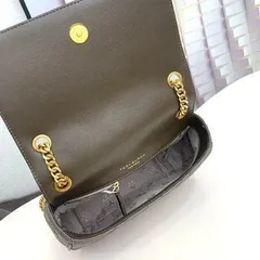 Tory Burch湯麗柏サイプレスチェーン小方形バッグ、リュックサック、手首バッグ、ポーチ、羊革ファッション菱格手提げショルダーバッグ-MM輸入