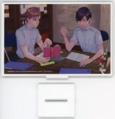 【中古】アクリルスタンド・アクリルパネル [単品] 荒井昭二＆坂上修一 描きおろしイラストアクリルスタンド 「Switchソフト アパシー 鳴神学園七不思議 ステラセット」 同梱特典