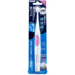 音波振動歯ブラシ プロソニックコンパクトやわらかめ ピンク DH310PKのサムネイル