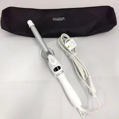 SALONIA サロニア コテ 19mm カール ヘアーアイロン SL-1008SW　ホワイト