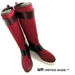UNITED NUDE ユナイテッドヌード　ブーツ 39 赤