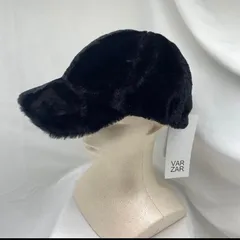 未使用タグ付き　バザール　varzar キャップ　正規　ユニセックス　レディース　メンズ　ブラック