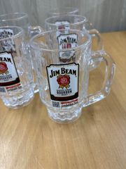 中古　ジョッキ　ビールジョッキ　酎ハイ　ジムビーム　ジョッキ５個セット