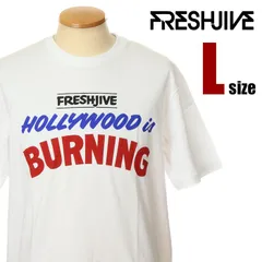 【新品】FRESHJIVE Tシャツ L 白 メンズ フレッシュジャイブ 半袖 USAモデル スケート サーフ ストリート アメカジ 大きいサイズのサムネイル