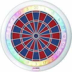 【GRAN】 GRAN BOARD 132 ホワイト ハードダーツ規格 ソフトダーツ用ダーツボード  通信対戦 Bluetooth グランボード