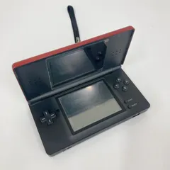 。任天堂 Nintendo ニンテンドーDS Lite クリムゾンブラック 通電確認済み【ゲーム機本体】【1】