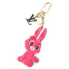 ルイヴィトン アニモグラム フラワーモチーフ ラビットキーホルダー うさぎ ルイヴィトン アニモグラム フラワーモチーフ ラビット