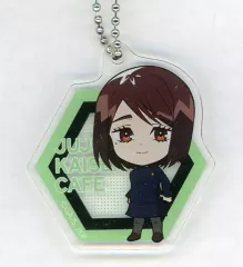 【中古】キーホルダー 家入硝子 「呪術廻戦カフェ2023 懐玉・玉折 ミニキャラアクリルキーホルダー」