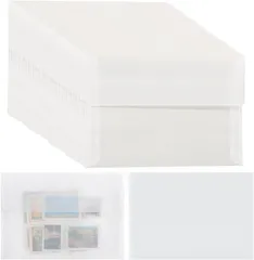 GTM Smith 洋2 トレーシング ペーパー 封筒 半透明 招待状 結婚式 l判 ハガキ サイズ カマス(カマス貼,  50枚)