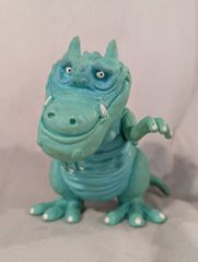 DOM DOM 店頭用/ソフビ H・MURAYAMA ドムドムバーガー怪獣 (エメラルド