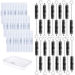 【新着商品】クリーニング綿棒 クリーニングスティック glo専用 Glo クリーニングブラシ Hyper X2およびX2 Airに対応便利な収納ケース付き 掃除用ブラシ グロー専用 グロー 掃除キット クリーニング スティック