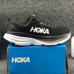 新品 ホカオネオネ ボンダイ８HOKA ONE ONE Bondi8 WIDE 黒*白 ランニングシューズ 軽量 男女通用#わふうひゃっぽうばこ