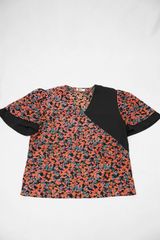 ロキト 花柄刺繍 シースルー ノースリーブ トップス - メルカリ