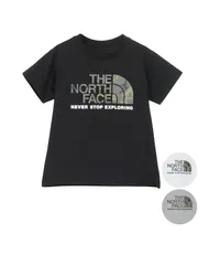 【ムラスポ公式】新品 THE NORTH FACE ザ・ノース・フェイス キッズ 半袖 Tシャツ T S S CAMO LOGO T NTT32559