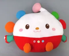 【中古】ぬいぐるみ ぽぅぽ ワンワン＆ぽぅぽのLぬいぐるみ 「NHKいないいないばあっ!」