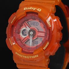 カシオ Baby-G BGA-171 ネオンマリンシリーズ オレンジ 稼働品 - メルカリ