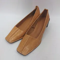 ◇ Θ AZUL BY MOUSSY アズール バイマウジー パンプス サイズM ブラウン レディース E  【1502180078972】