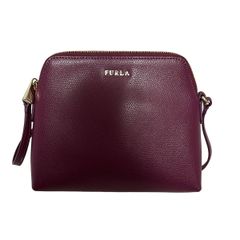 FURLA(フルラ) ショルダーバッグ美品  ボエム ボルドー レザー
