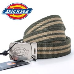 ベルト DICKIES 30mm幅 ディッキーズ GI Belt モスグリーン/ベージュ 80008000-39 フリーサイズ USA アメリカンブランド ワークウェア