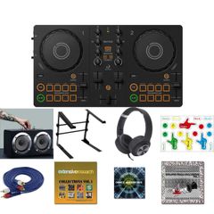 【2年は遊べる！驚異の低音・スピーカー激安初心者Aセット】AlphaTheta(アルファシータ) / DDJ-FLX2(Pioneer DJ DDJ-200後継機種)