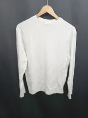 ◇ ⊇ UNIQLO ユニクロ uniqlo u 長袖 ニット セーター サイズS オフホワイト系 メンズ E  【1506110004161】