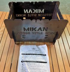 激安 USED MIKAN 焚き火台 5形状トランスフォーム 焚火台 たき火台