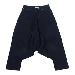GANRYU ガンリュウ パンツ 16SS EQ-P201 デニム サルエル パンツ ブラック系 M【中古】のサムネイル