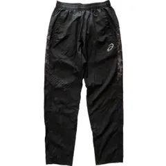 ASICS アシックス ズボン ナイロンパンツ ボトムス 黒