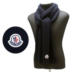 163 MONCLER モンクレール 3C00023 A9342 ネイビー マフラー SCIARPA