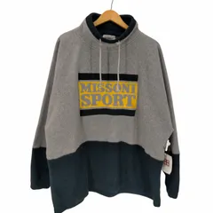 ミッソーニ MISSONI OLD フロントロゴ プルオーバー フリース  メンズ import：L のサムネイル
