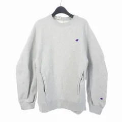 ミスターハリウッド N.HOOLYWOOD ×チャンピオン リバースウィーブ スウェット クルーネック トレーナー S グレー C8-W047