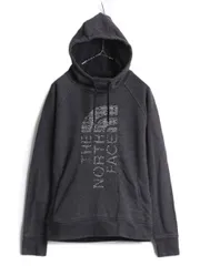 【お得なクーポン配布中!】 ノースフェイス スウェット フード パーカー レディース M The North Face プルオーバー 裏起毛 アウトドア ハイネック ロゴ 刺繍 2トーン
