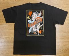 No.37.Betty  Boop/ベティーブープ/ワイドシルエット刺繍Tシャツ/ブラック/Lサイズ/新品未使用/サンプル品