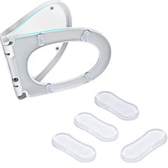 新品 騒音低減 強力な粘着力 4個入り 便座バンパー 便座クッション組品 便座クッションゴム RICISUNG
