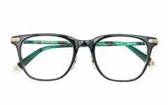 クロムハーツ CHROME HEARTS DARLIN' ダーリン サングラス メガネ 眼鏡 ウェリントン クリアレンズ BK-18GP 52 黒 金 ブラック ゴールド ブランド古着ベクトル 中古 240530のサムネイル