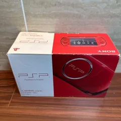 PSP PSP 3000 本体 ラディアント レッド 3859