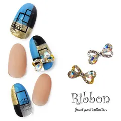 【ネイル工房公式店】ネイルパーツ リボンジュエリー ネイルアート ネイルジュエリー リボン ジェルネイル メタルパーツ | ネイル パーツ ネイルパーツ ジェル ネイル用品 リボンモチーフ ハンドメイド デコ メタル ジュエリーネイル【リボン】