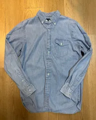 ラルフローレン　シャンブレーシャツ　Sサイズ