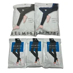 186001　★未開封★　BELMISE ベルミス　パジャマレギンス スリーププラス・スリムレギンス　5点まとめ売り