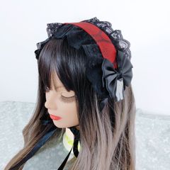 白猫チャームのヘッドドレス