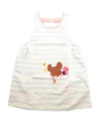 くまのがっこう ジャッキー くも エプロン かぶり 保育士 キャラクター A11026