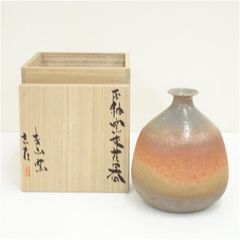 兼田昌尚 萩砧花入 共箱作品 逸品 - メルカリ