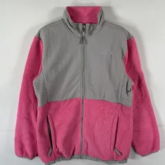 古着 ザ・ノースフェイス THE NORTH FACE フルジップフリースジャケット デナリ ワンポイントロゴ ポーラテック  ピンク レディース