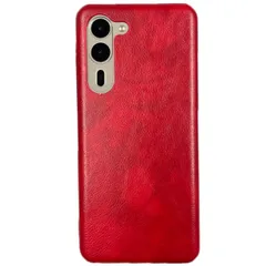 arrows We2 Plus ケース F-51E レザー ハード ケース 【Color】レッドのサムネイル