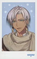 【中古】キャラカード イブラヒム(背景雪玉/ノーマル) 「バーチャルYouTuber にじさんじ ＆ NIJISANJI EN にじさんじ ウィンターデート2023 ランダムチェキ風カード Aグループ」