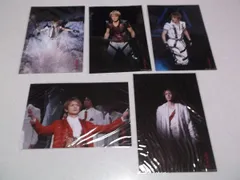 滝沢秀明　新春滝沢革命2011　【　大型公式 写真5枚セット ♪未開封新品　】　19×13cmステージフォト　※管理No.8