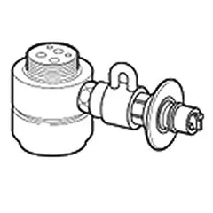 CB-SKH6 浄水器接続部品 パナソニック 分岐水栓 CB-SKH6 (水栓金具) 価格比較 - 価格.com