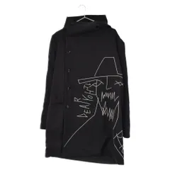 Yohji Yamamoto POUR HOMME (ヨウジヤマモト プールオム) 16AW 宮沢りえ 刺繍ウールジャケットコート ブラック HR-J20-129 ブラックのサムネイル
