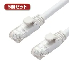 【新品】 5個セットエレコム LANケーブル/CAT6A/スタンダード/3m/ホワイト LD-GPA/WH3X5