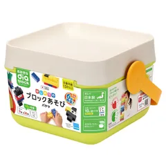 カワダ(Kawada) おおきなダイヤブロック はじめてのブロックあそび バケツ(増量版) 1.5歳以上 ブロック おもちゃ OD-01A